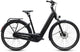 CUBE Supreme Hybrid Comfort ONE 600 in gunmetal´n´reflex, City-E-Bike mit Gepäckträger