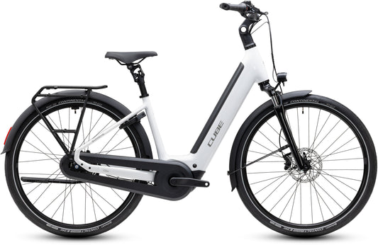 CUBE Supreme RT Hybrid Comfort EX 600 metallicwhite´n´reflex.