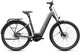 CUBE Touring Hybrid Deluxe SLX 800 slabgrey´n´chrome E-Bike mit Gepäckträger und Federgabel