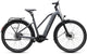 CUBE Touring Hybrid Deluxe SLX 800 slabgrey´n´chrome E-Bike von CUBE, Seitenansicht