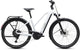 CUBE Touring Hybrid ONE 600 E-Bike in metallicwhite´n´chrome, Seitenansicht