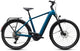 CUBE Touring Hybrid Pro 800 E-Bike in electricblue´n´prizm mit Gepäckträger und Federgabel