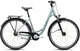 CUBE Town ONE frostyleaves´n´blue Citybike mit tiefem Einstieg, Gepäckträger und Schutzblechen