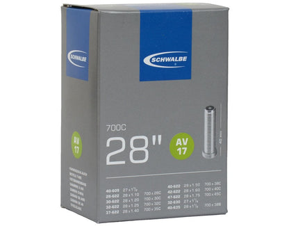 Schwalbe Schlauch AV 17 27/28 schwarz.
