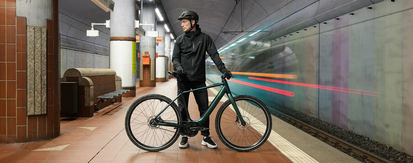 Pendeln in der Stadt mit dem komfortablen CUBE Editor Hybrid 