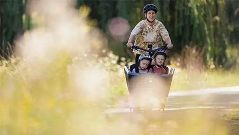 CUBE Cargo Hybrid für Kindertransport