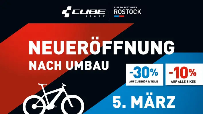 Neueröffnung CUBE Store Rostock