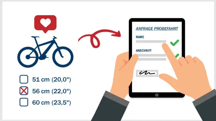 Probefahrt online vereinbaren