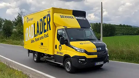 Lieferservice für bestellet Ware bei der BIKE Market GmbH