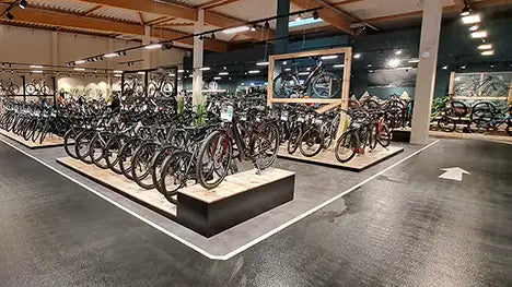 Probefahrt in den Filialen der BIKE Market GmbH