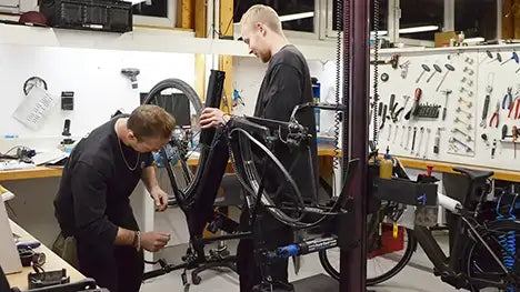 Fahrradwerkstätten bei der BIKE Market GmbH