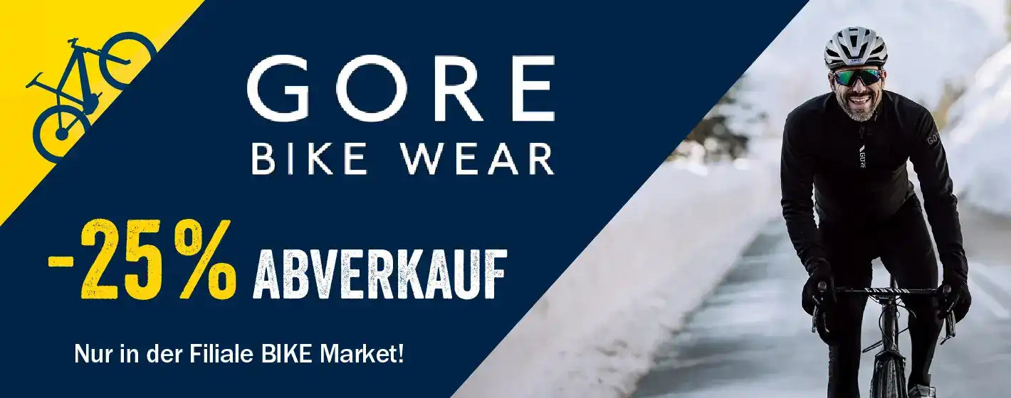 Abverkauf der Marke Gore - nur im BIKE Market!