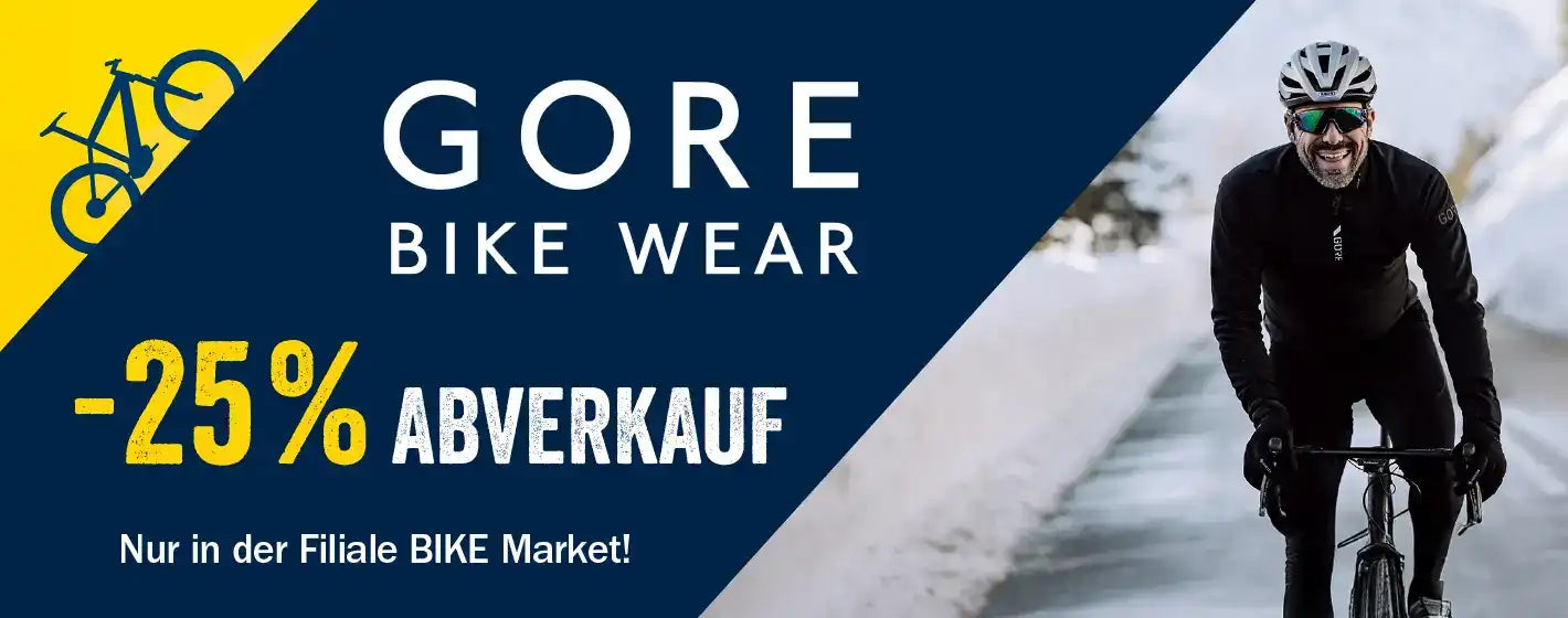 Abverkauf der Marke Gore - nur im BIKE Market!
