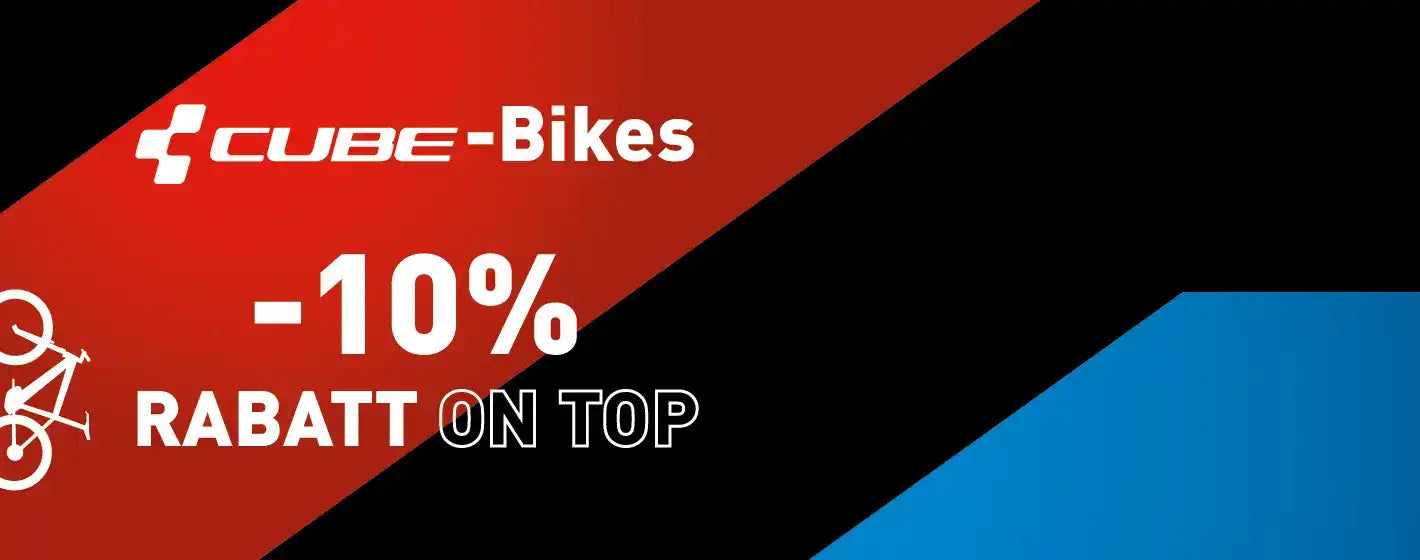 10% Extra auf CUBE Bikes aus den Modelljahren 2023 & 2024