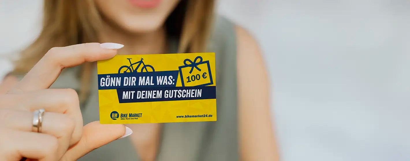 Gutscheine vom BIKE Market verschenken