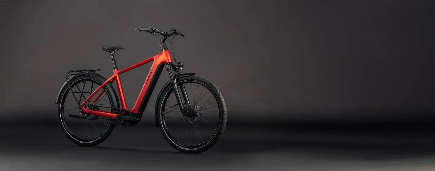 CUBE Touring Hybrid im BIKE Market