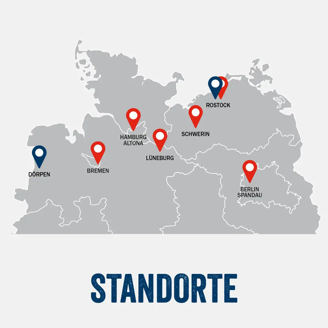 Standorte der BIKE Market GmbH