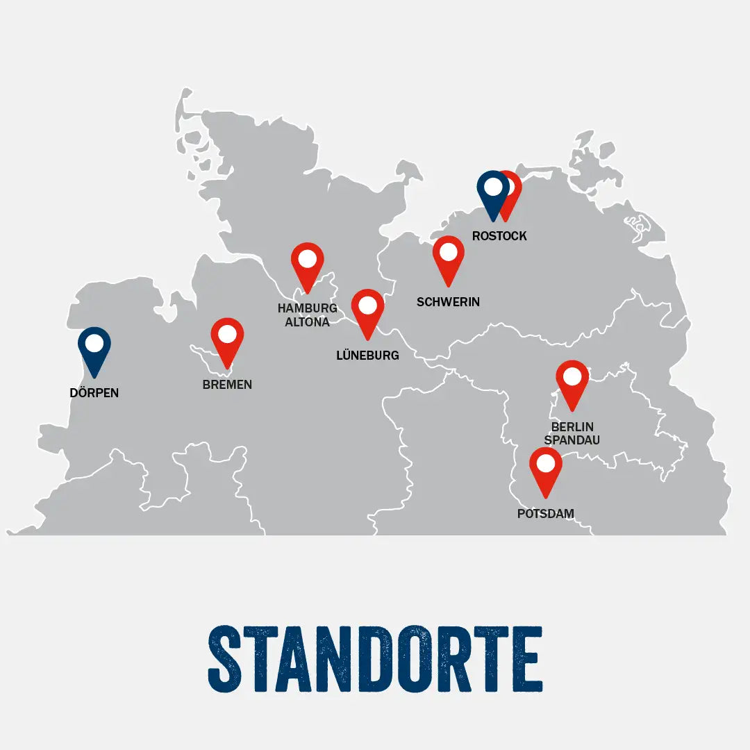 Standorte der BIKE Market GmbH