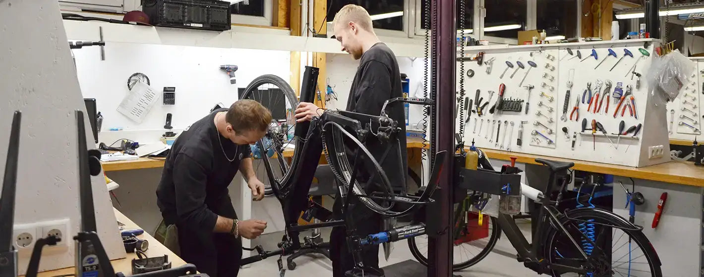 Werkstattservice im BIKE Market