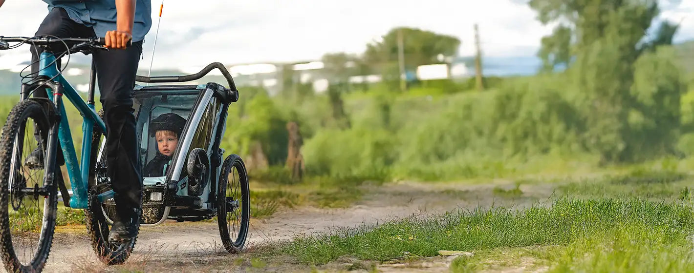 Praktische Fahrradanhänger kaufen - Mit dem Rad sicher transportieren