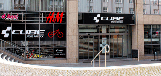 CUBE Store Rostock Pick-Up-Area
