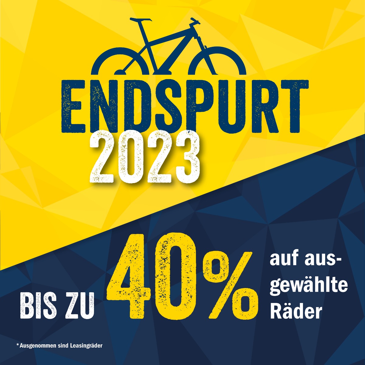 Endspurt 2023 Fahrrad Angebote im BIKE Market