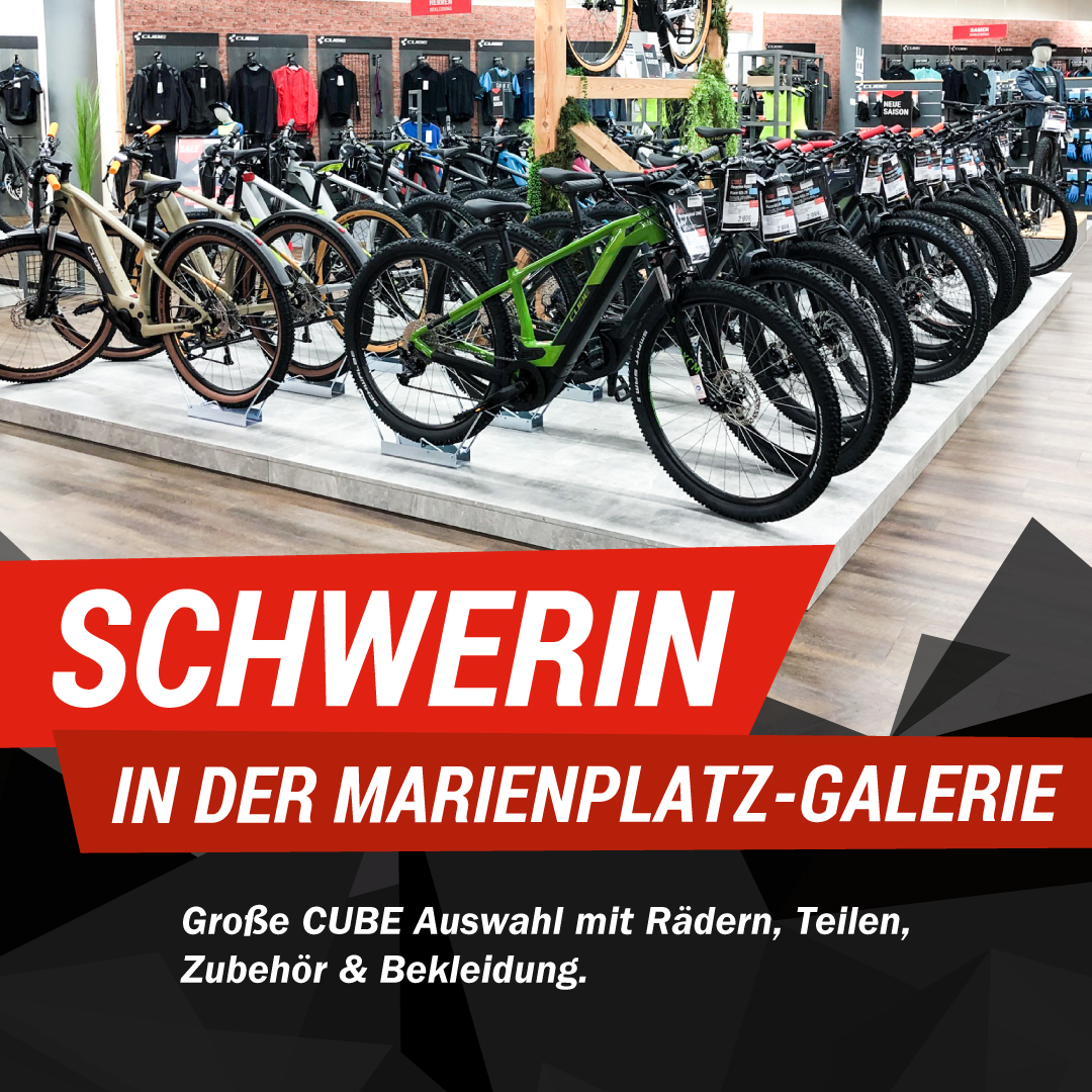 CUBE Store Schwerin - Unsere Filialen - BIKE MARKET